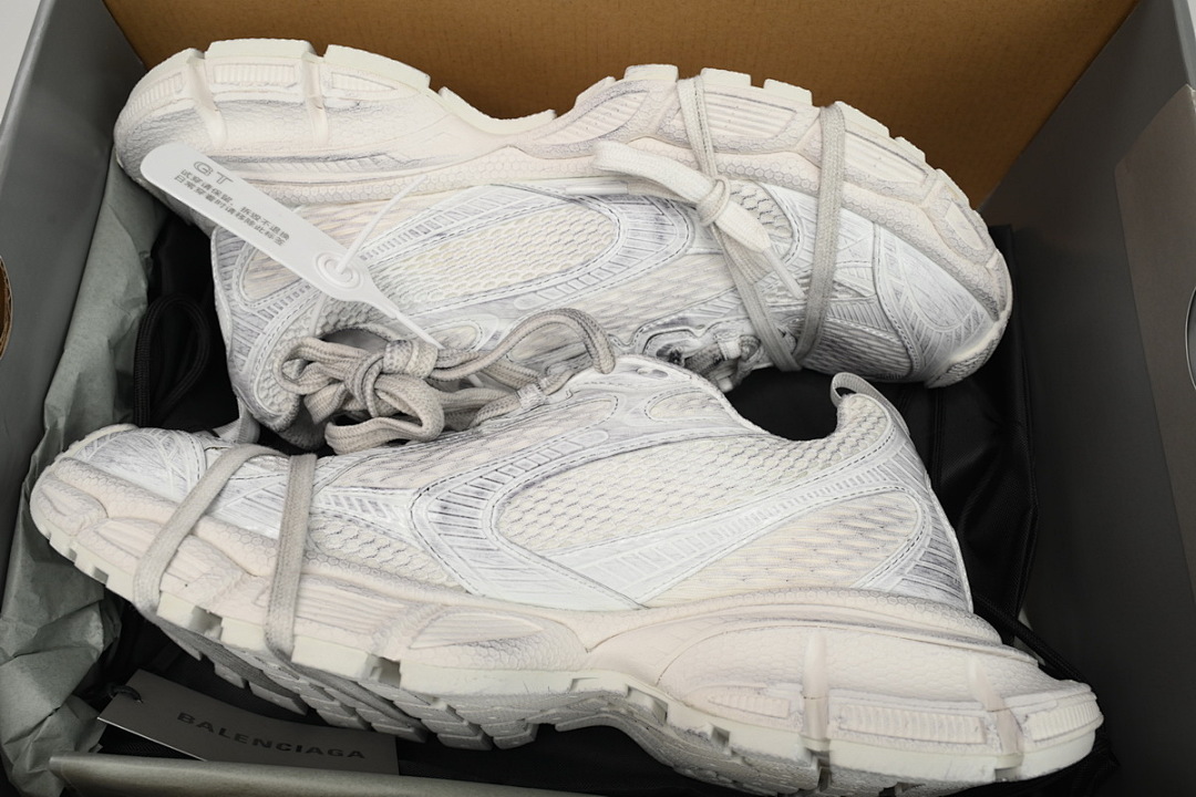 W3XLR 9000 Balenciaga All White