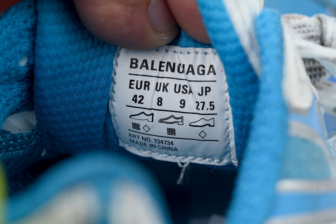 W3XTS 9479 Balenciaga White Blue Yellow