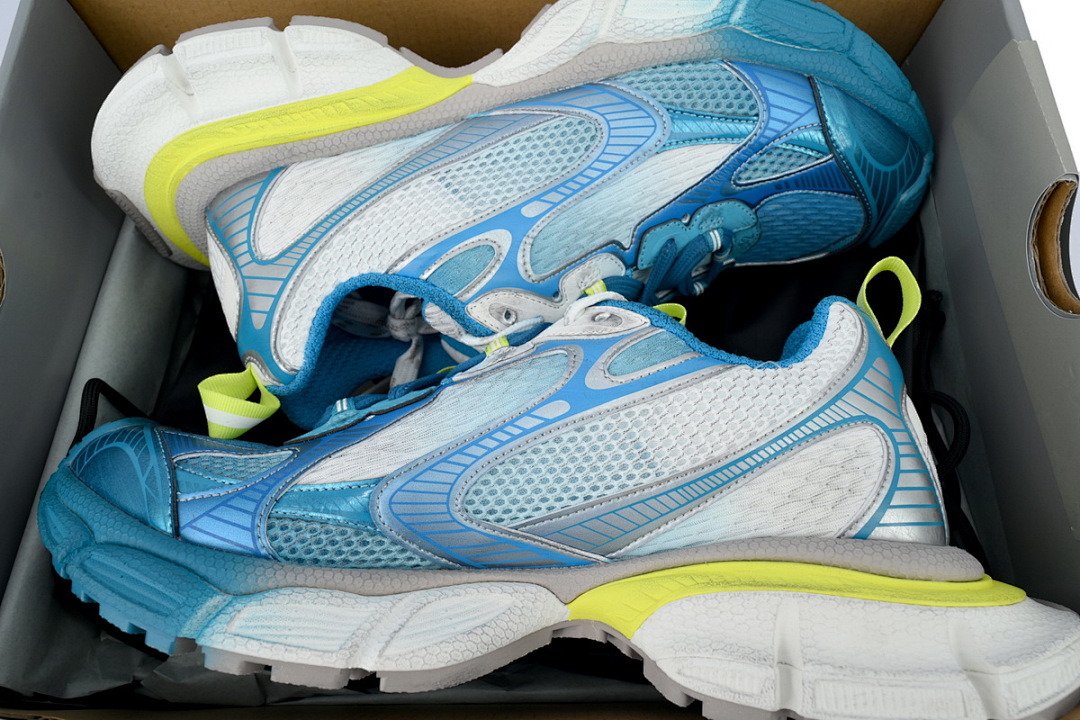 W3XTS 9479 Balenciaga White Blue Yellow