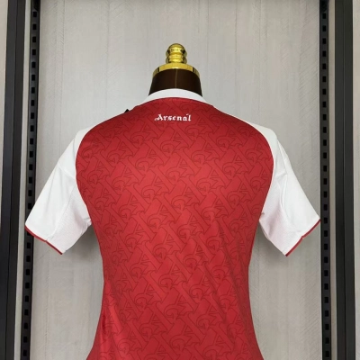 Women's 2025_26 Arsenal Home Jersey S-XXL 02
