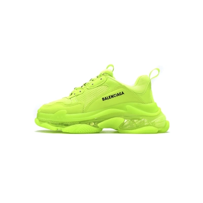 WZFF1 7320 Balenciaga Triple S Fluorescein 01
