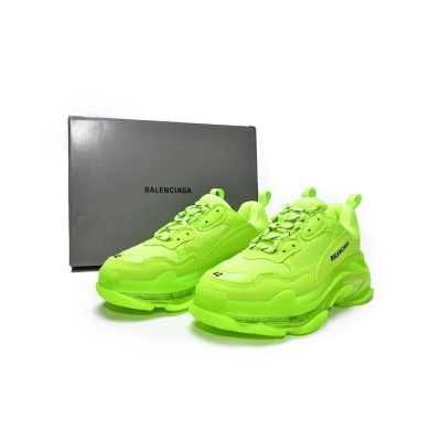 WZFF1 7320 Balenciaga Triple S Fluorescein 02