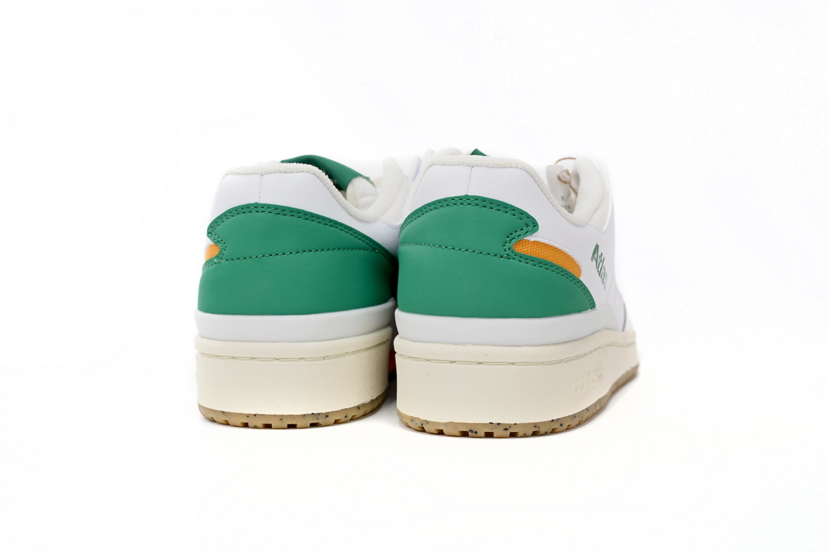  Atmos  adidas Forum Low White Green HQ6996