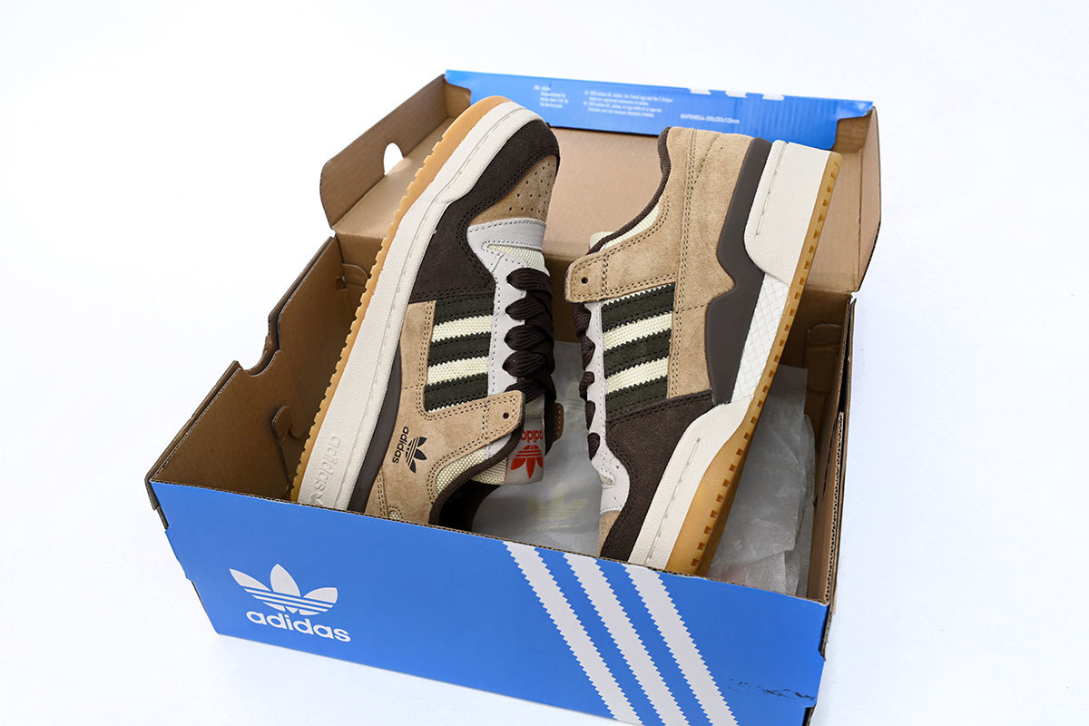 adidas Forum Low Khaki Brown GW4334 Atmos