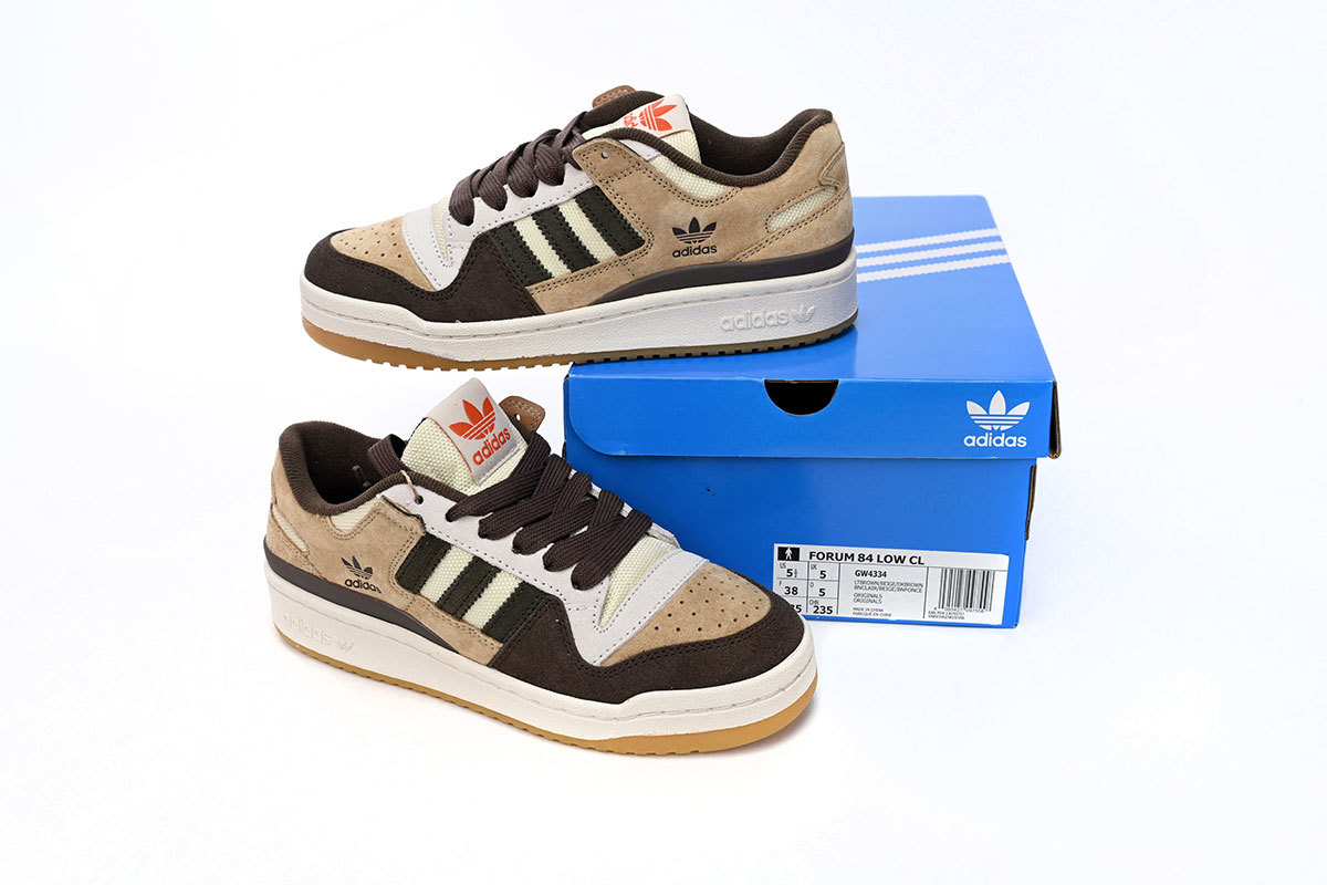adidas Forum Low Khaki Brown GW4334 Atmos
