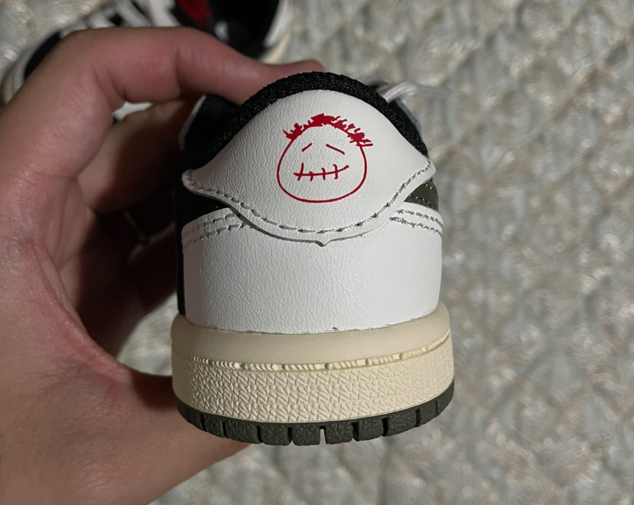 Air Jordan 1 Low OG Olive Black Reverse Swoosh Leather Sneaker DZ4137-106 review Emma Collins