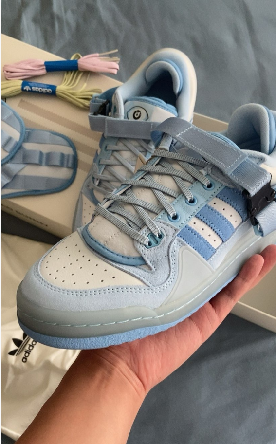 Bad Bunny adidas originals Forum Low Blue Tint GY9693  review 0