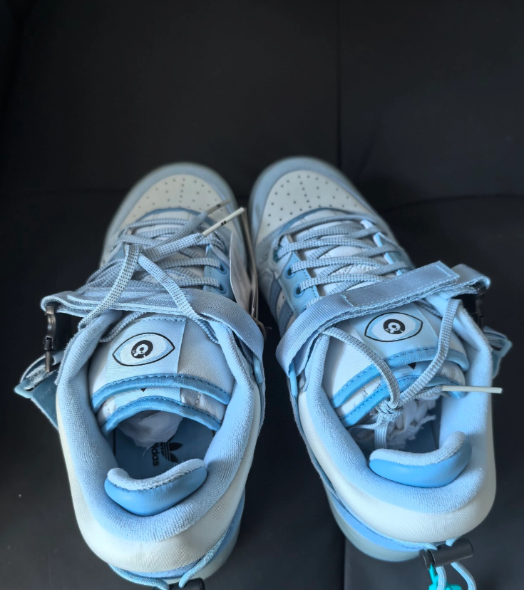 Bad Bunny adidas originals Forum Low Blue Tint GY9693  review 0