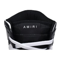 Amiri Skel Top Hi Black White MFS002-004
