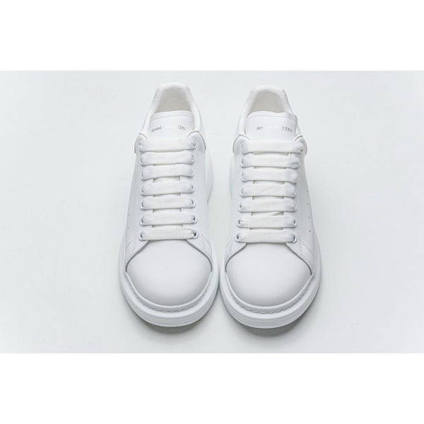 Alexander McQueen Sneaker White Blue 553770 9076