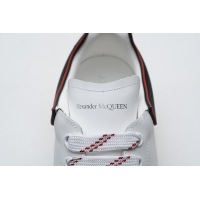 Alexander McQueen Sneaker White Black Red 553770 9076