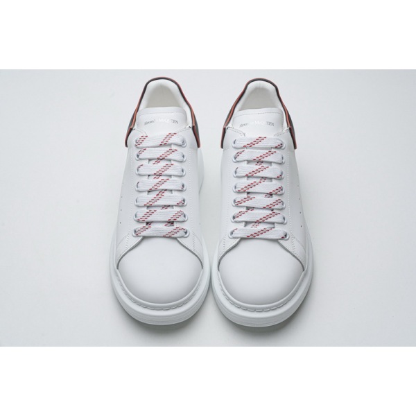Alexander McQueen Sneaker White Black Red 553770 9076