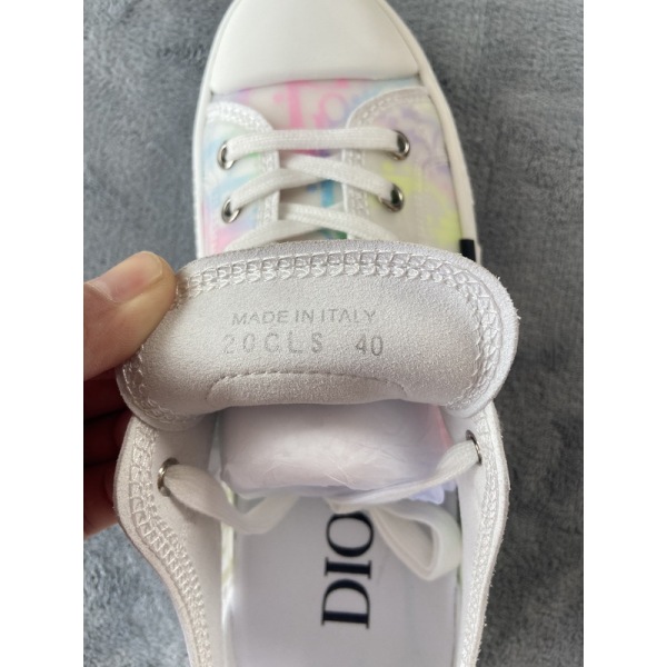 Dior B23 Oblique White Rainbow