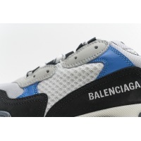 Balenciaga Triple S Black Grey Blue 524039W2FA17634