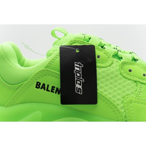Balenciaga Triple S Fluorescent Green 544351W09O13802