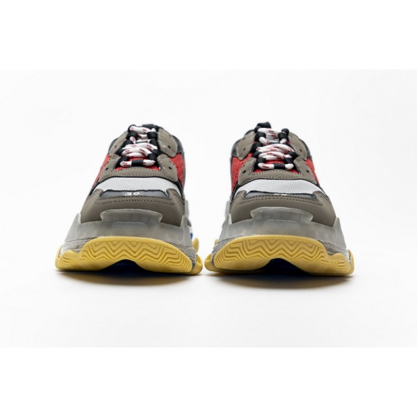 balenciaga triple s blue red