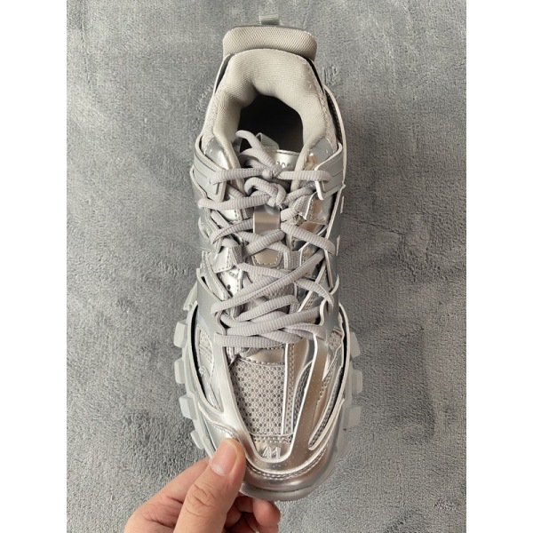Balenciaga Track.2 Open Sneaker Bright Silver 542436W2FS38100