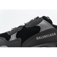 Balenciaga Triple S Black Grey Silver 524039W2FA17634