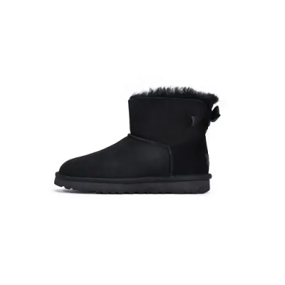 UGG Mini Bailey Bow II Black 01