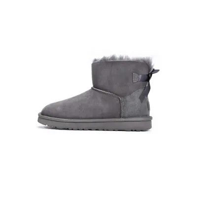 UGG Mini Bailey Bow II Grey 01