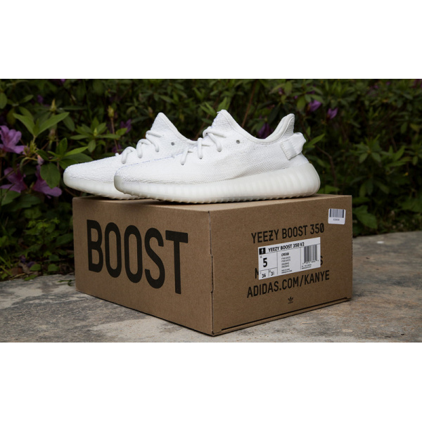Adidas Yeezy Boost 350 V2 Cream White Real Boost TOSv2 All White