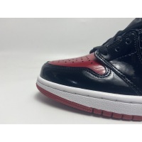 Air Jordan 1 High OG Bred Patent Patent Leather Black Red