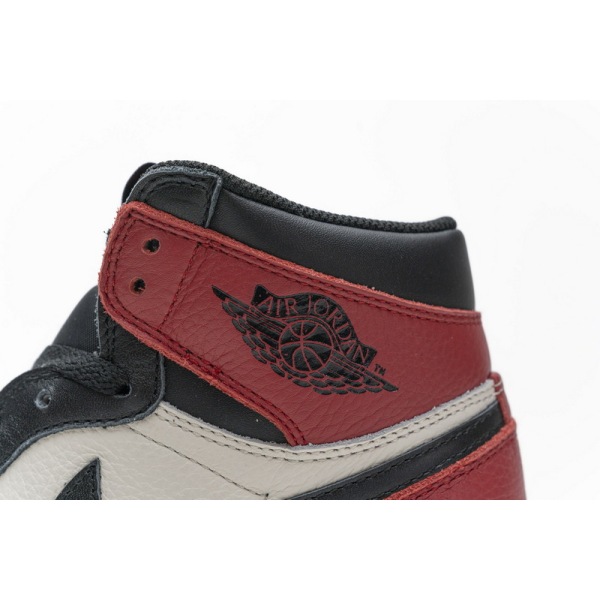 Air Jordan 1 High OG Bred Toe Black & Red Toe