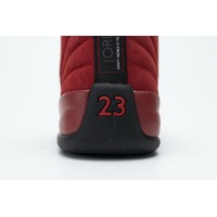 Air Jordan 12 Retro Reverse Flu Game Black Red CT8013-602