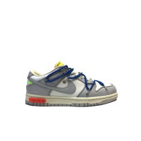 White Grey Blue Red 05 Nike Dunk SB Sneakers