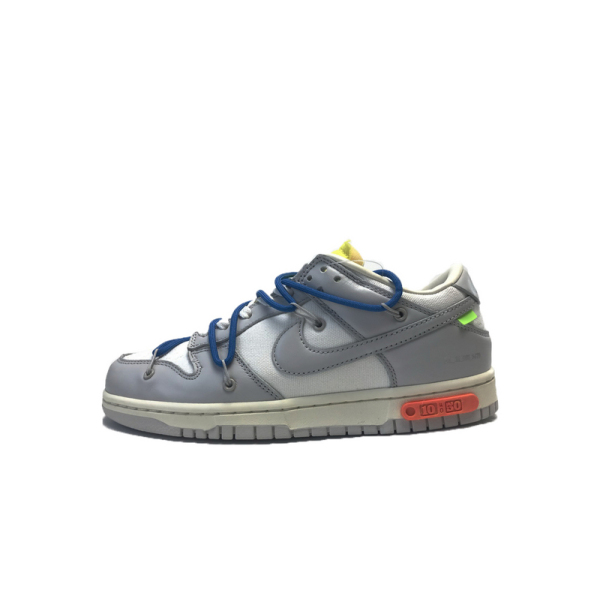 White Grey Blue Red 05 Nike Dunk SB Sneakers
