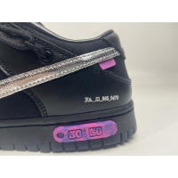 Black Silver Black Purple 50 Nike Dunk SB Sneakers