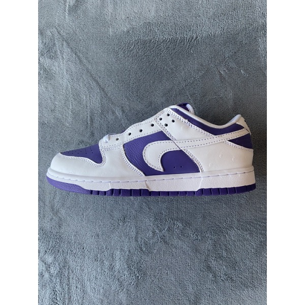  Nike Dunk SB Low Flip The Old School White and purple hook