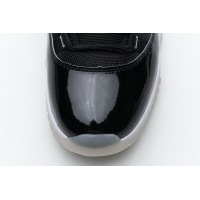 Air Jordan 11 25th Anniversary Black Silver Eyelets