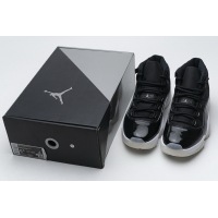 Air Jordan 11 25th Anniversary Black Silver Eyelets