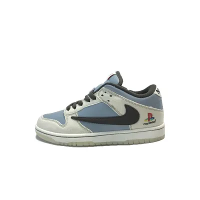 Travis Scott x PlayStation x Nike Dunk Low PS5  01