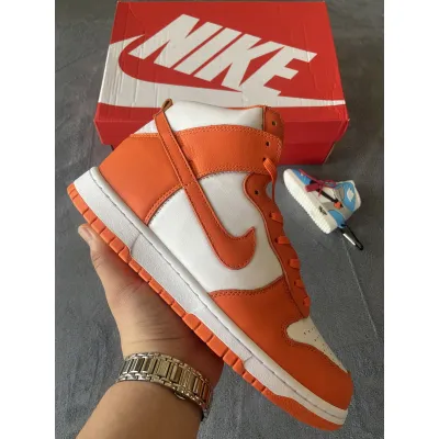 Nike Dunk High Retro Orange Blae  02