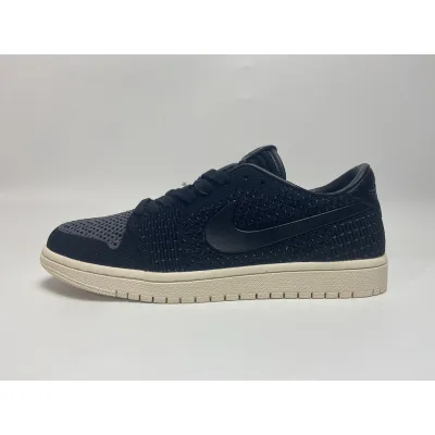 Air Jordan 1 Low Flyknit Black Guava Ice  01