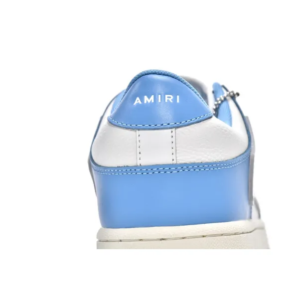 AMIRI Skel Top Low Whtie Blue