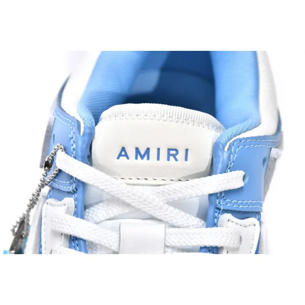 AMIRI Skel Top Low Whtie Blue