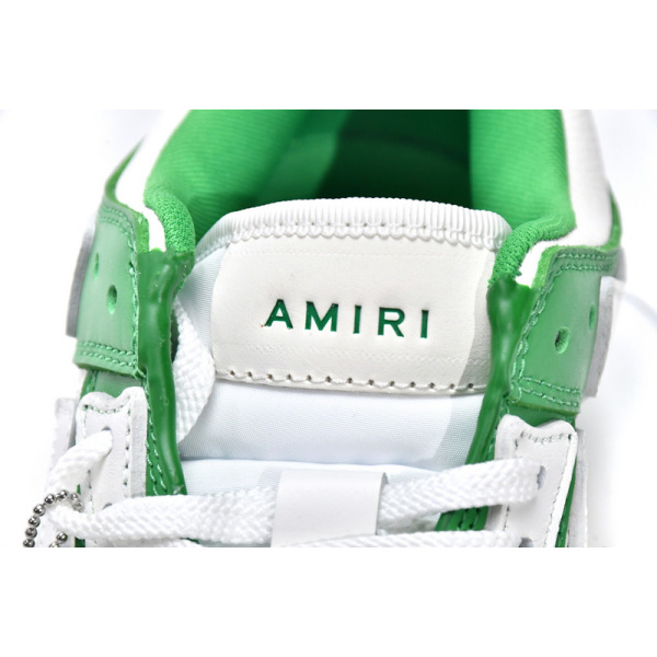 AMIRI Skel Top Low Whtie Green