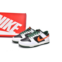 Nike Dunk Low White Black Green