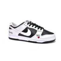 Supreme x Nike SB Dunk Low By Any Means Black White