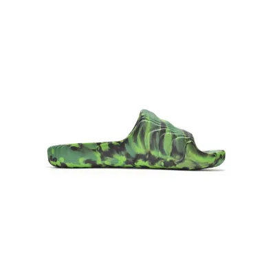 Adidas originals Adilette 22 Slides Black Green