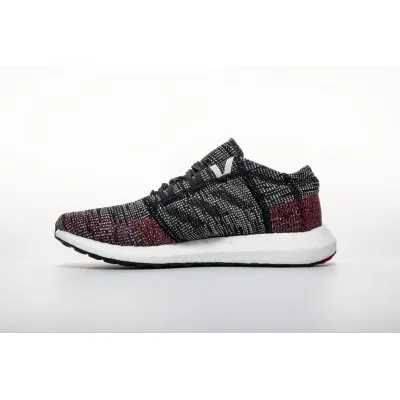 Adidas Pure Boost GO Carbon/Core Black/Power Red 02