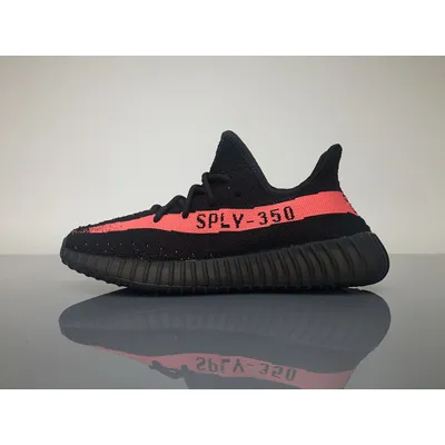 Adidas Yeezy Boost 350 V2 Core Black/Red Real Boost A 01