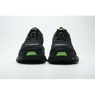 Balenciaga Triple S Black Green 8 Layer Combination TPU Retro Shoes