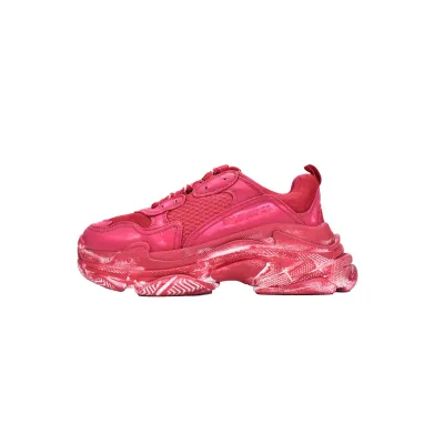 Balenciaga Triple S Dark Red 01