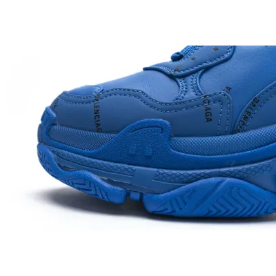 Balenciaga Triple S Letter Blue