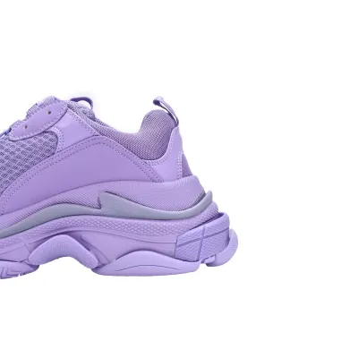 Balenciaga Triple S Purple 8 Layer Combination TPU Retro Shoes