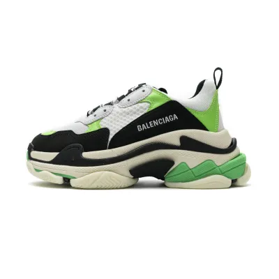Balenciaga Triple S Black Green Grey 8 Layer Combination TPU Retro Shoes